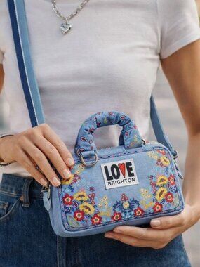 Brighton NEW Bandana Mini Crossbody